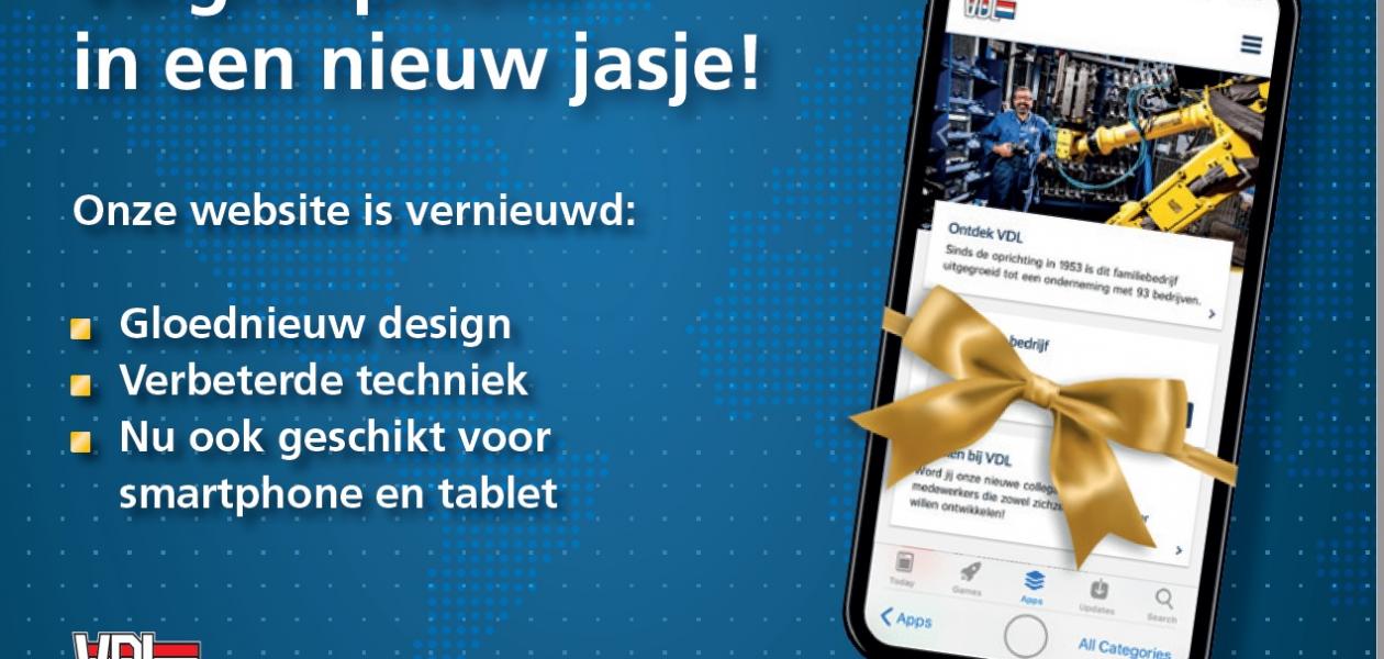 Nieuwe website VDL Groep